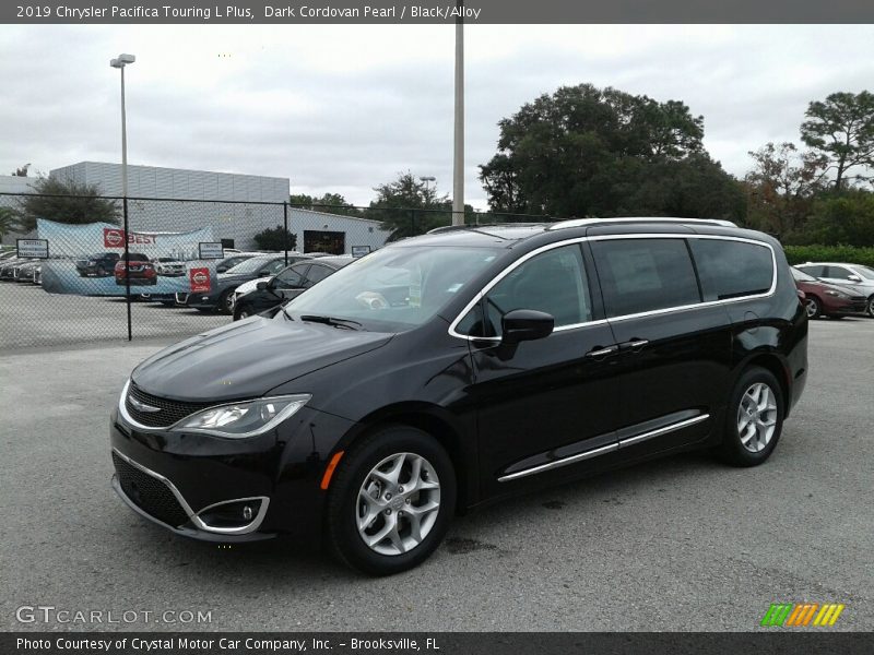 Dark Cordovan Pearl / Black/Alloy 2019 Chrysler Pacifica Touring L Plus
