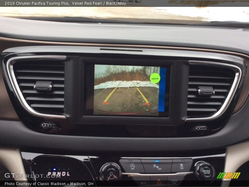 Velvet Red Pearl / Black/Alloy 2019 Chrysler Pacifica Touring Plus