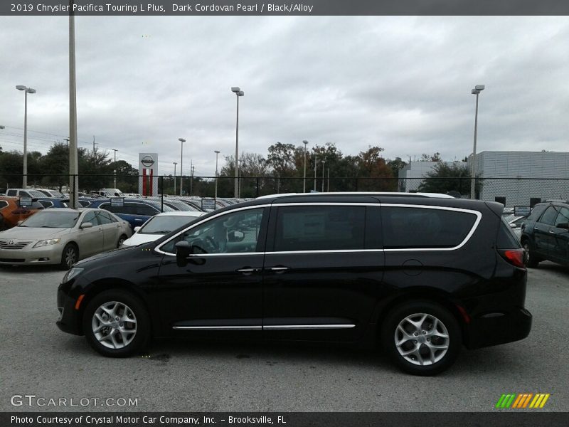 Dark Cordovan Pearl / Black/Alloy 2019 Chrysler Pacifica Touring L Plus