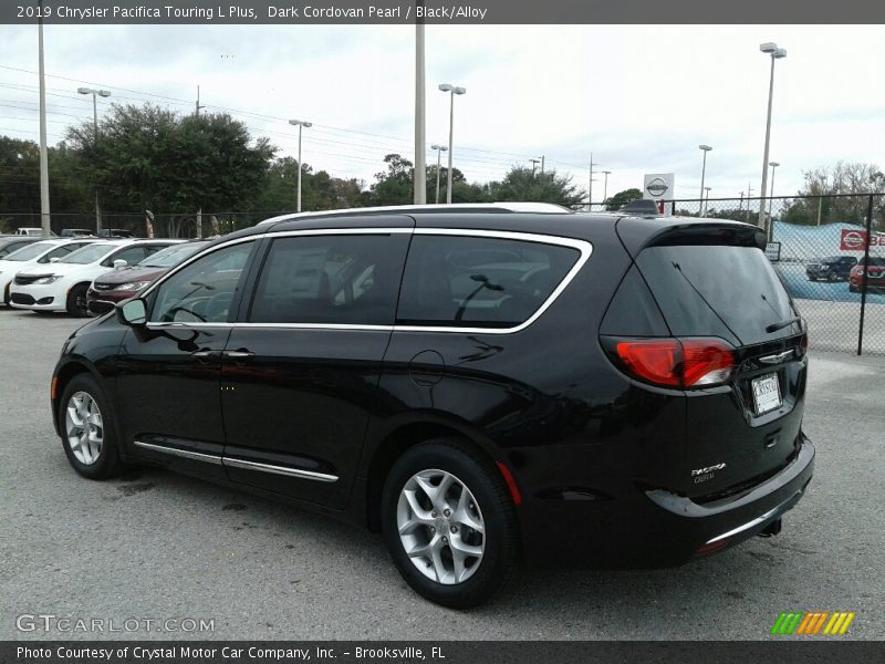 Dark Cordovan Pearl / Black/Alloy 2019 Chrysler Pacifica Touring L Plus