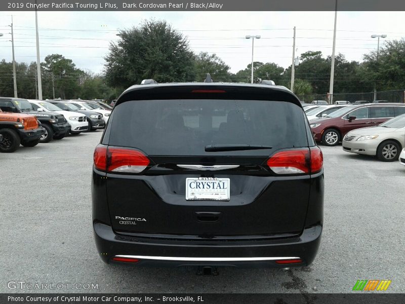 Dark Cordovan Pearl / Black/Alloy 2019 Chrysler Pacifica Touring L Plus