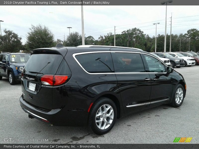 Dark Cordovan Pearl / Black/Alloy 2019 Chrysler Pacifica Touring L Plus