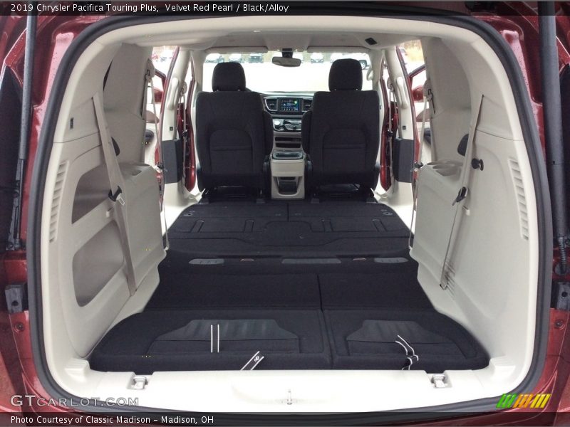Velvet Red Pearl / Black/Alloy 2019 Chrysler Pacifica Touring Plus