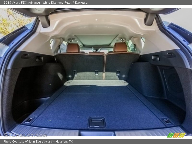 White Diamond Pearl / Espresso 2019 Acura RDX Advance
