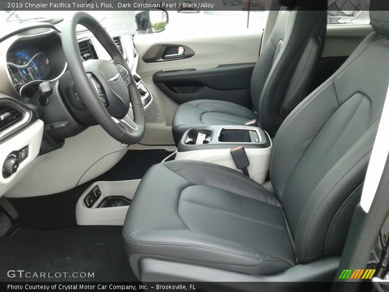 Dark Cordovan Pearl / Black/Alloy 2019 Chrysler Pacifica Touring L Plus