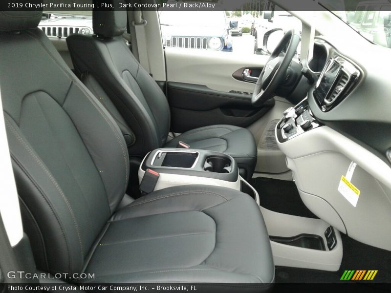 Dark Cordovan Pearl / Black/Alloy 2019 Chrysler Pacifica Touring L Plus