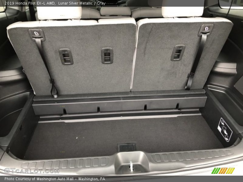 Lunar Silver Metallic / Gray 2019 Honda Pilot EX-L AWD