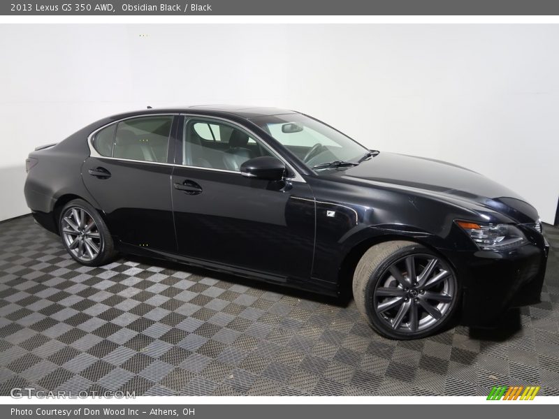 Obsidian Black / Black 2013 Lexus GS 350 AWD