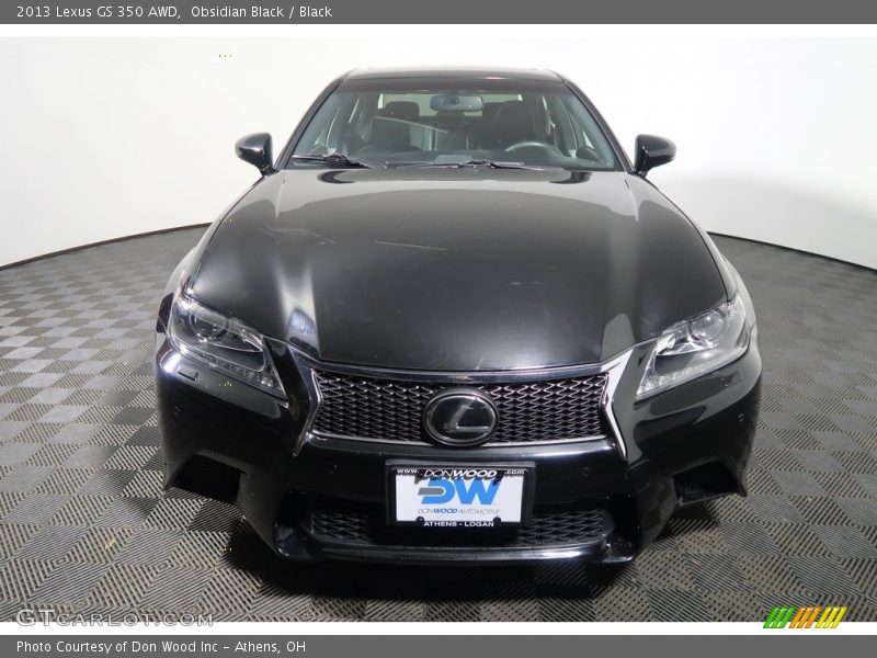 Obsidian Black / Black 2013 Lexus GS 350 AWD