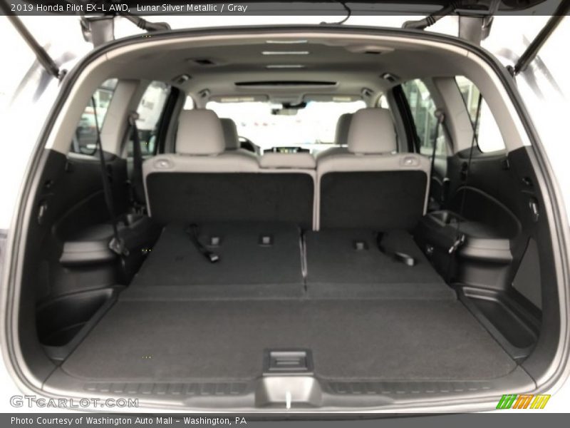 Lunar Silver Metallic / Gray 2019 Honda Pilot EX-L AWD