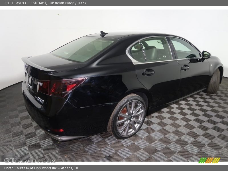 Obsidian Black / Black 2013 Lexus GS 350 AWD