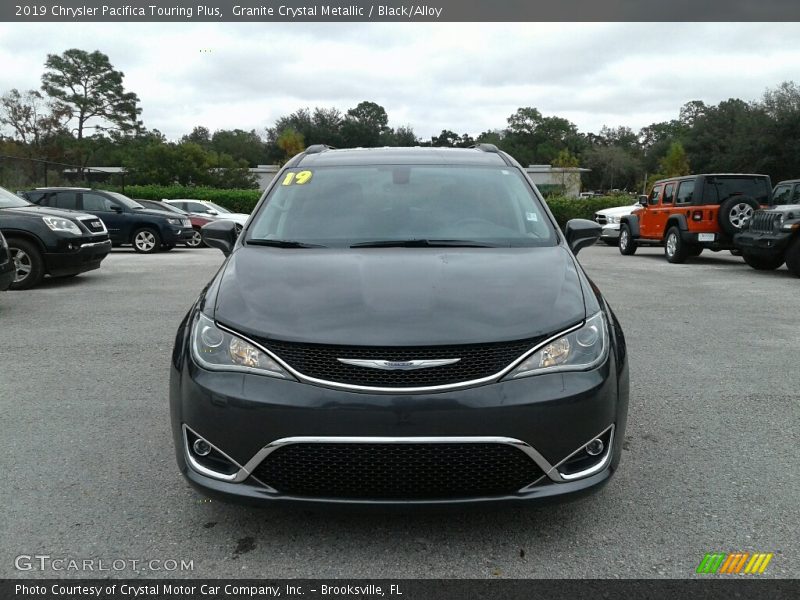 Granite Crystal Metallic / Black/Alloy 2019 Chrysler Pacifica Touring Plus