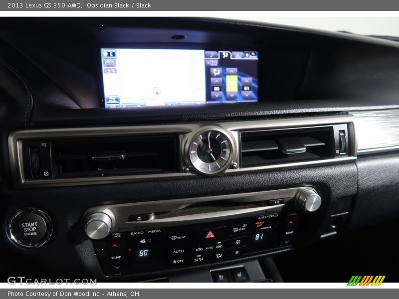 Obsidian Black / Black 2013 Lexus GS 350 AWD