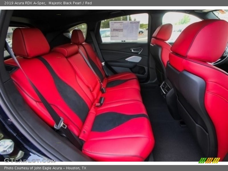 Majestic Black Pearl / Red 2019 Acura RDX A-Spec