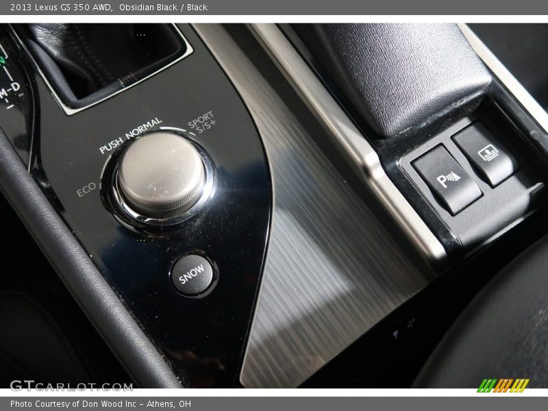 Obsidian Black / Black 2013 Lexus GS 350 AWD