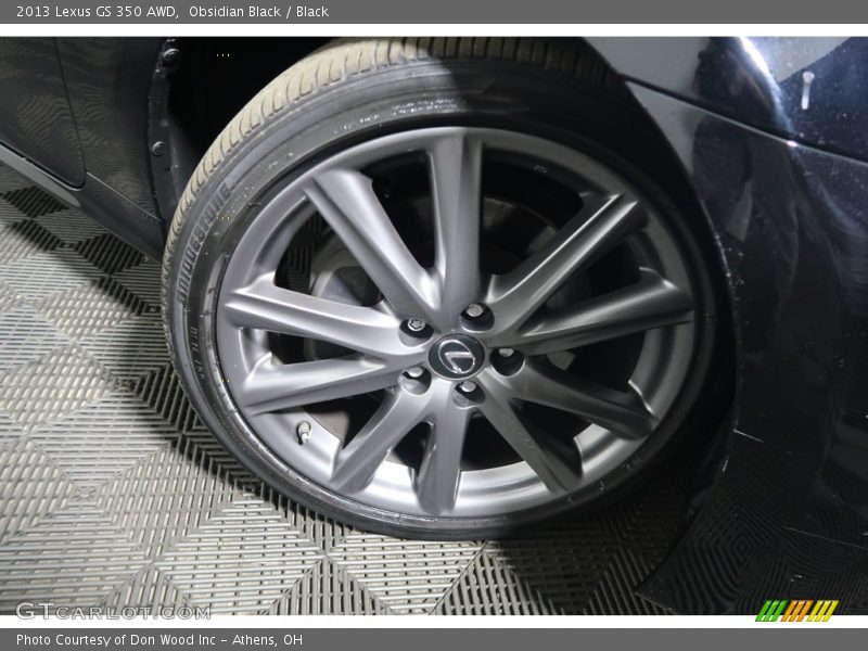 Obsidian Black / Black 2013 Lexus GS 350 AWD