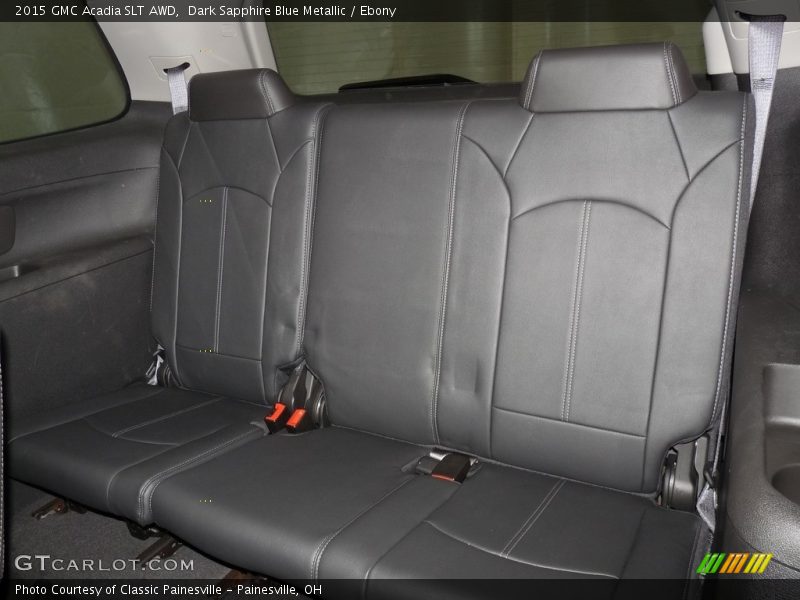 Dark Sapphire Blue Metallic / Ebony 2015 GMC Acadia SLT AWD