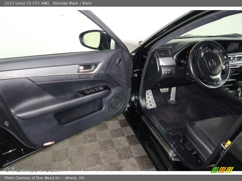 Obsidian Black / Black 2013 Lexus GS 350 AWD