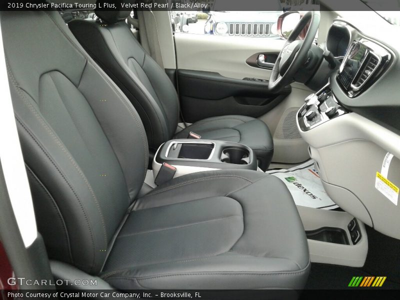 Velvet Red Pearl / Black/Alloy 2019 Chrysler Pacifica Touring L Plus