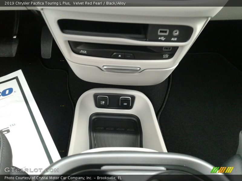 Velvet Red Pearl / Black/Alloy 2019 Chrysler Pacifica Touring L Plus