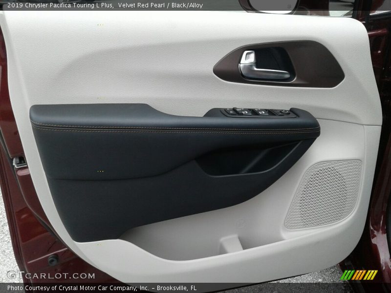 Velvet Red Pearl / Black/Alloy 2019 Chrysler Pacifica Touring L Plus
