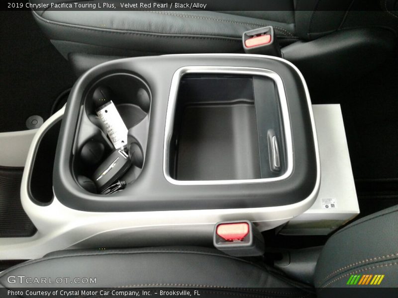 Velvet Red Pearl / Black/Alloy 2019 Chrysler Pacifica Touring L Plus