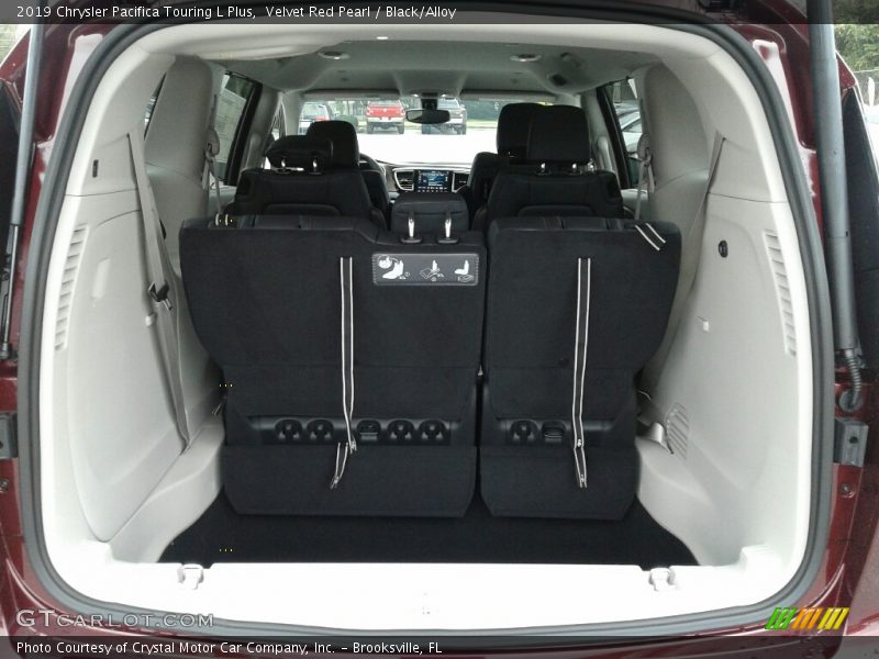 Velvet Red Pearl / Black/Alloy 2019 Chrysler Pacifica Touring L Plus