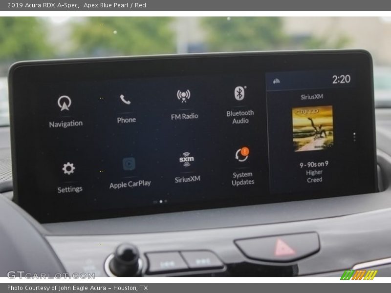 Apex Blue Pearl / Red 2019 Acura RDX A-Spec