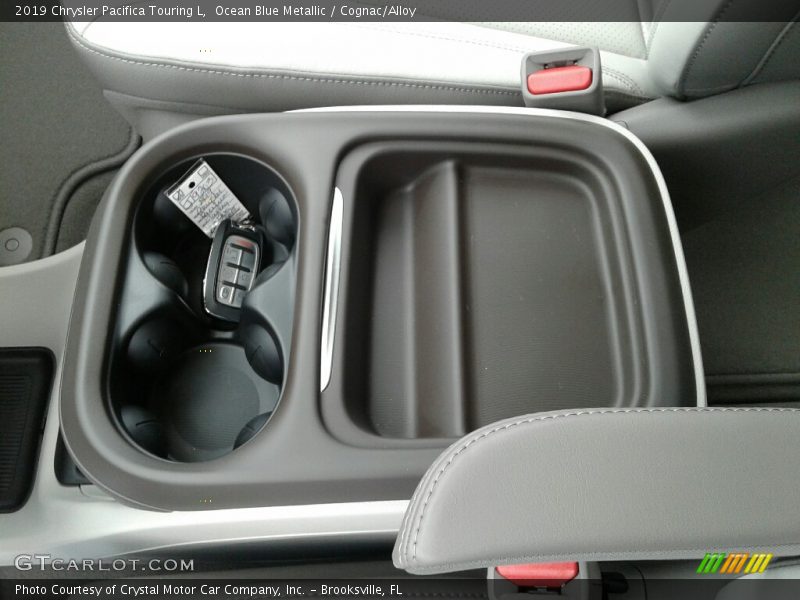 Ocean Blue Metallic / Cognac/Alloy 2019 Chrysler Pacifica Touring L