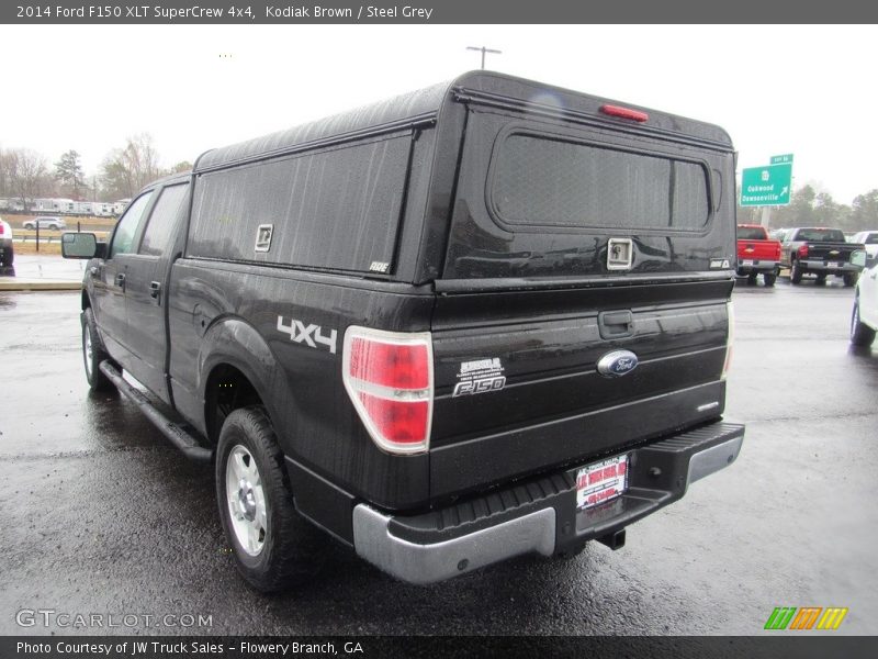 Kodiak Brown / Steel Grey 2014 Ford F150 XLT SuperCrew 4x4