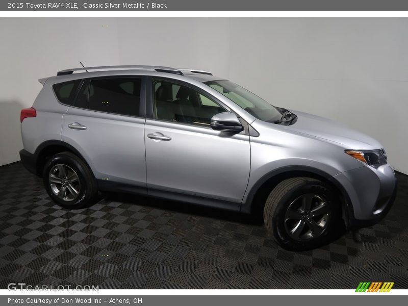 Classic Silver Metallic / Black 2015 Toyota RAV4 XLE