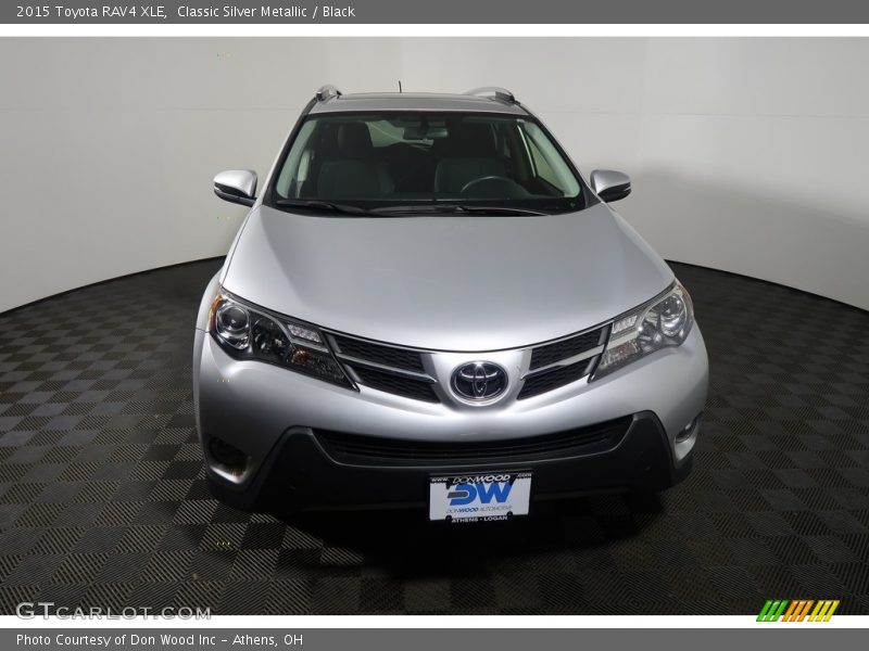 Classic Silver Metallic / Black 2015 Toyota RAV4 XLE