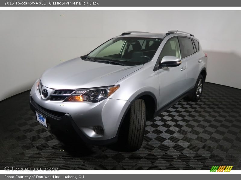 Classic Silver Metallic / Black 2015 Toyota RAV4 XLE