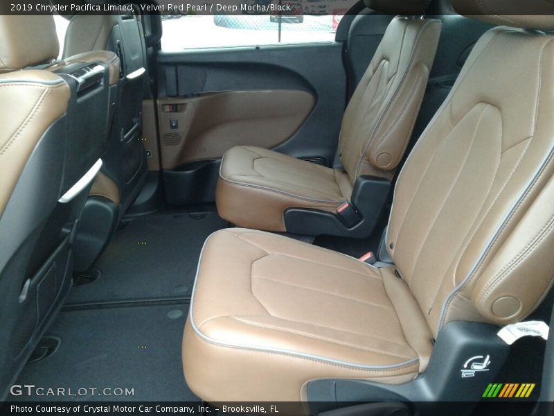 Velvet Red Pearl / Deep Mocha/Black 2019 Chrysler Pacifica Limited
