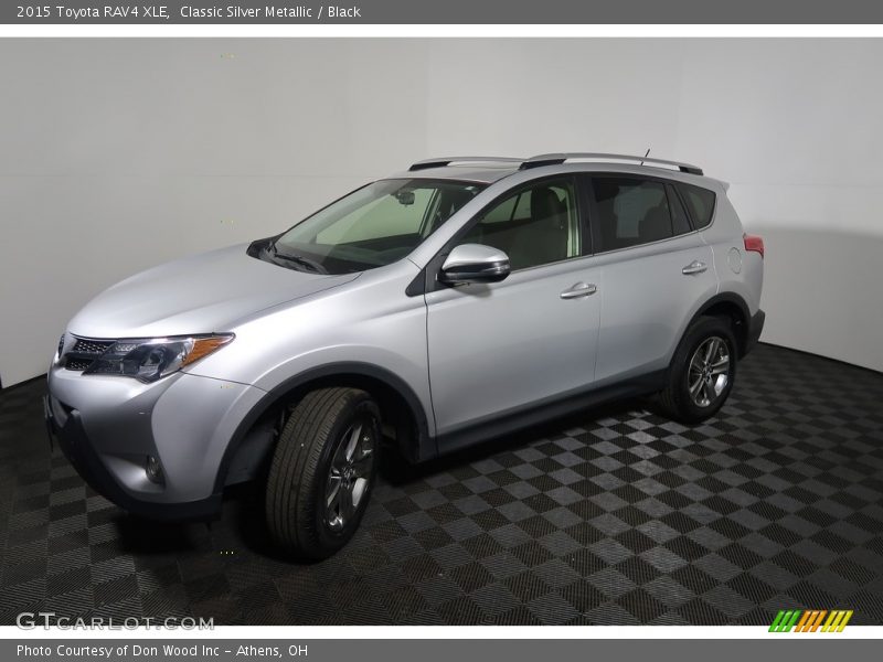 Classic Silver Metallic / Black 2015 Toyota RAV4 XLE