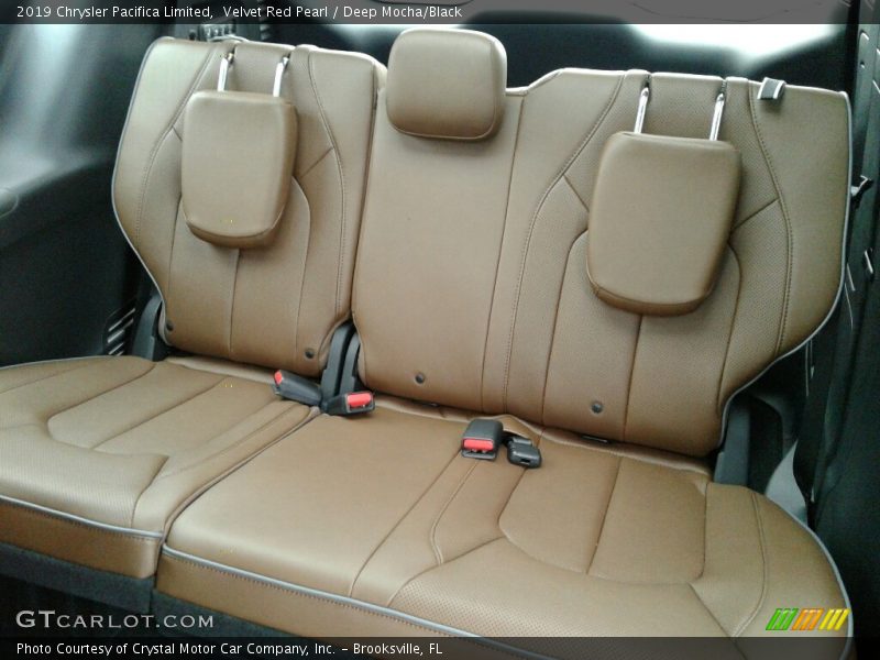 Velvet Red Pearl / Deep Mocha/Black 2019 Chrysler Pacifica Limited