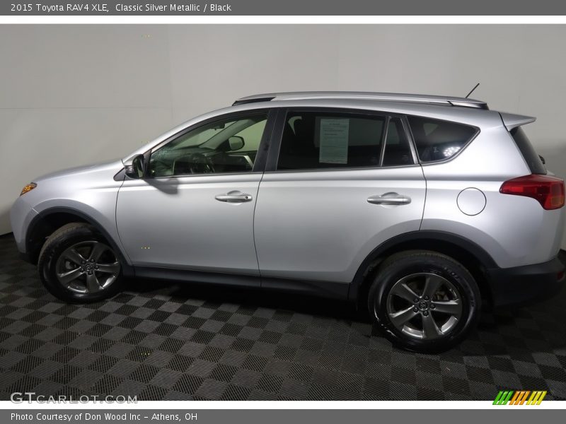 Classic Silver Metallic / Black 2015 Toyota RAV4 XLE