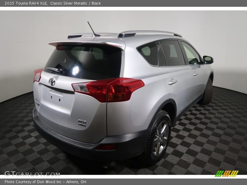 Classic Silver Metallic / Black 2015 Toyota RAV4 XLE
