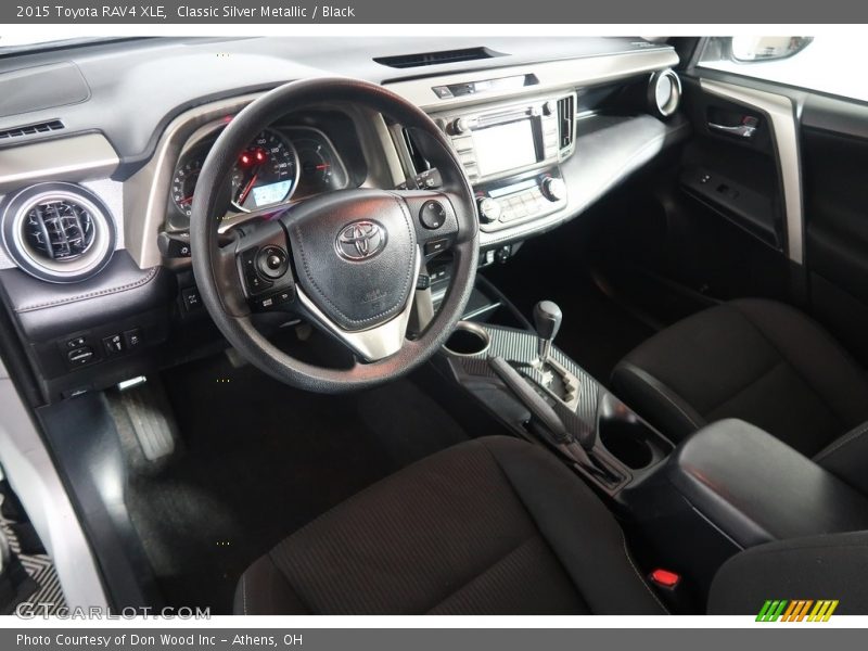 Classic Silver Metallic / Black 2015 Toyota RAV4 XLE
