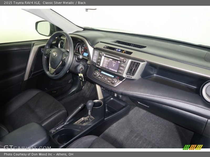 Classic Silver Metallic / Black 2015 Toyota RAV4 XLE