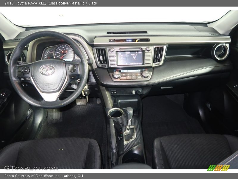 Classic Silver Metallic / Black 2015 Toyota RAV4 XLE