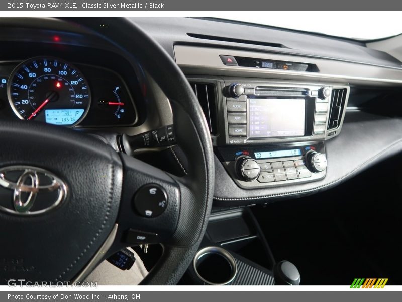 Classic Silver Metallic / Black 2015 Toyota RAV4 XLE