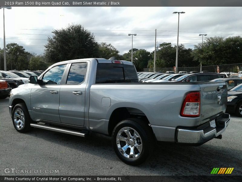 Billett Silver Metallic / Black 2019 Ram 1500 Big Horn Quad Cab