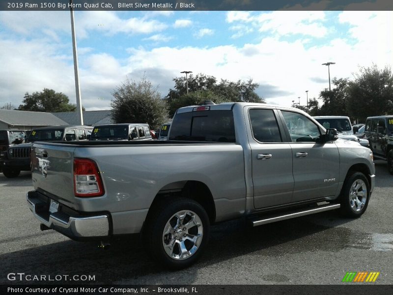 Billett Silver Metallic / Black 2019 Ram 1500 Big Horn Quad Cab