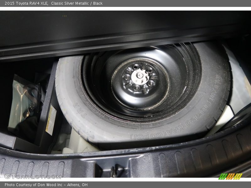 Classic Silver Metallic / Black 2015 Toyota RAV4 XLE