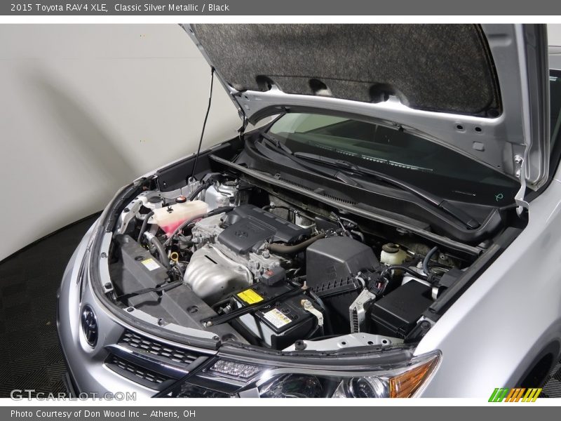 Classic Silver Metallic / Black 2015 Toyota RAV4 XLE