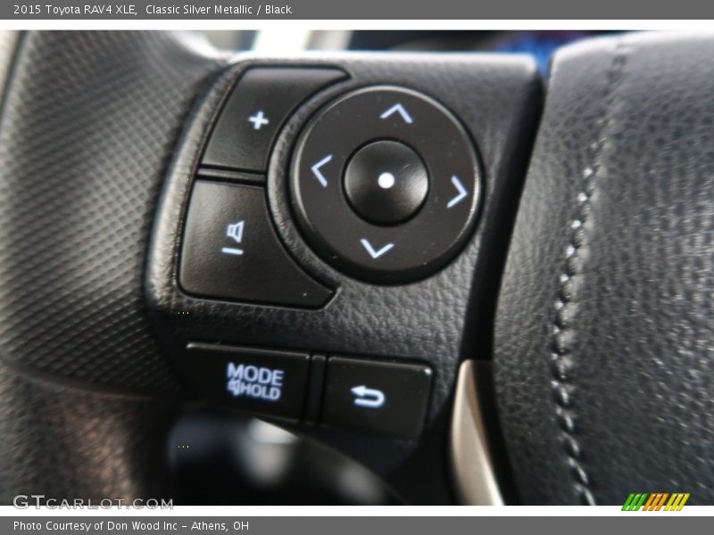Classic Silver Metallic / Black 2015 Toyota RAV4 XLE