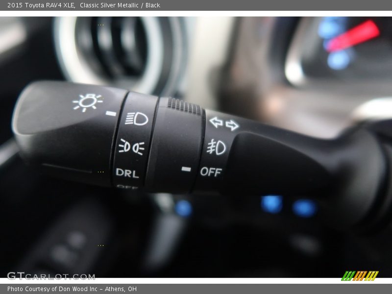 Classic Silver Metallic / Black 2015 Toyota RAV4 XLE