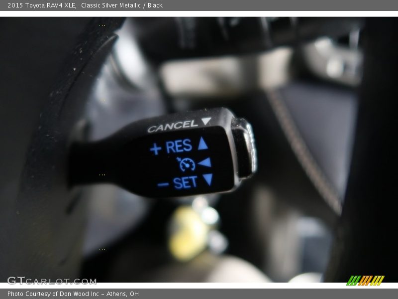 Classic Silver Metallic / Black 2015 Toyota RAV4 XLE