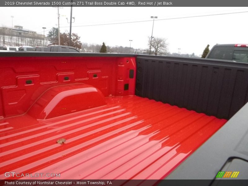 Red Hot / Jet Black 2019 Chevrolet Silverado 1500 Custom Z71 Trail Boss Double Cab 4WD